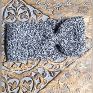 Time and Tru Knotted Heather Gray Ear Warmer